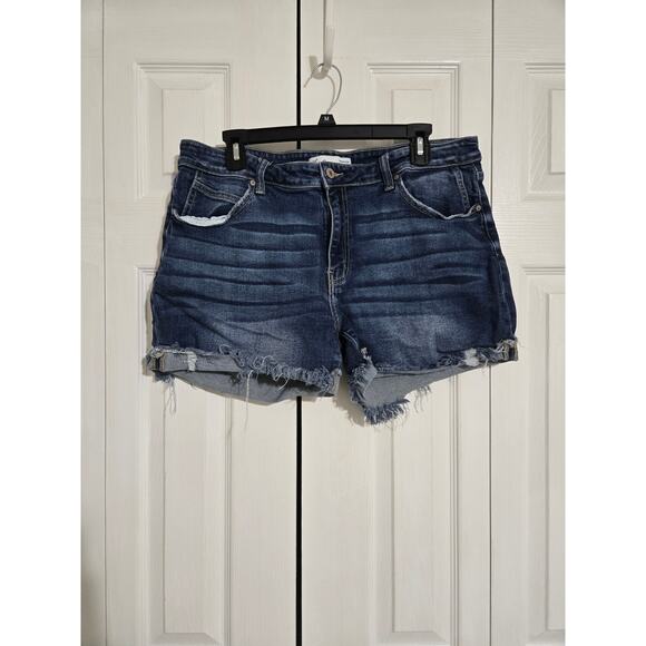 Kancan size 32 women's cut off denim shorts - Picture 1 of 8